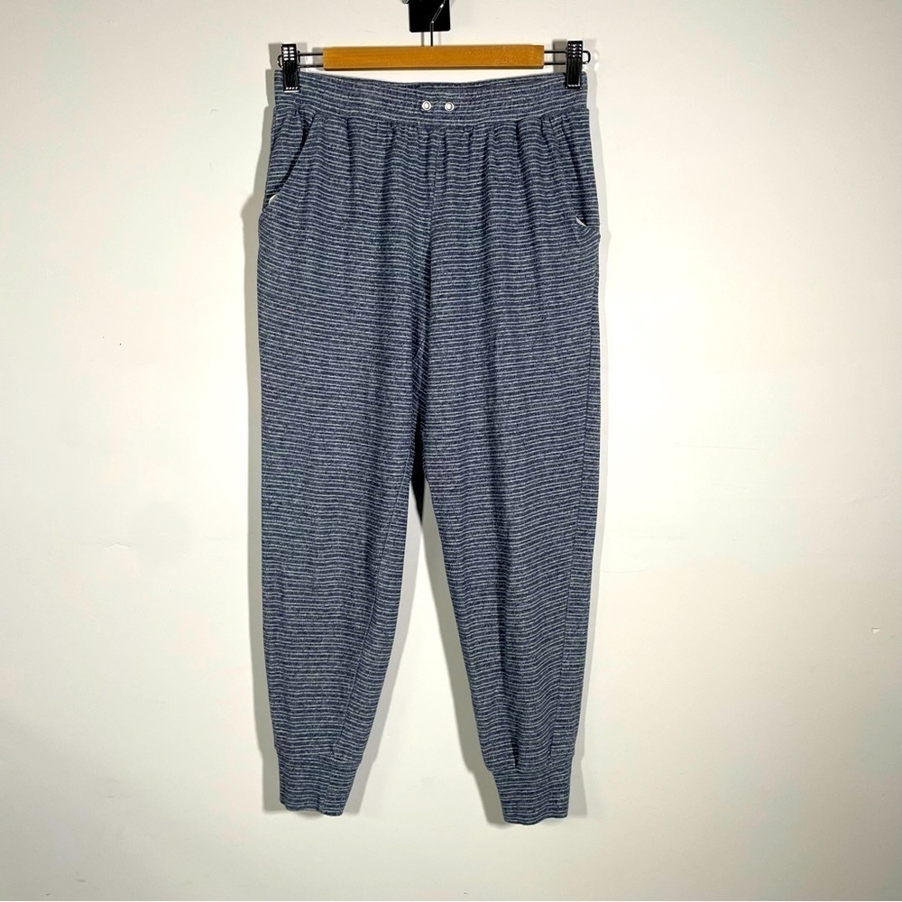 Max Studio Joggers Women’s Stretch Blue Comfort Pants Size Sweatpants Yoga Small